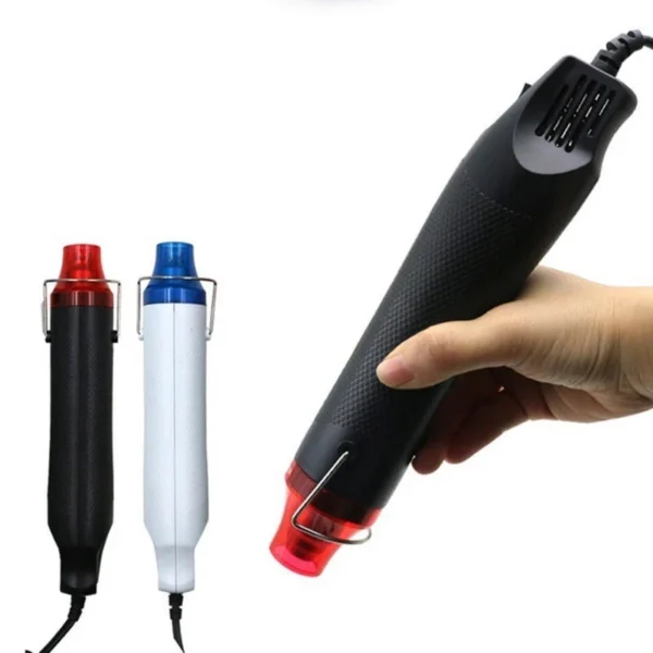 50761d2d7d12169fdd0377539df8587d.webp 220V 300W Electric Hot Air Gun EU 220V Heat Gun DIY Tools For Mud Toys Rubber