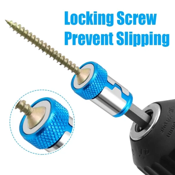 6 35mm Universal Magnetic Ring Alloy Magnetic Ring Screwdriver Bits Anti corrosion Strong Magnetizer Drill Bit Magnetic Ring