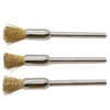 6f97ea3306874ff114e7a63e9e4a1b52.webp 3pcs Copper Wire Brushes Metal Brush Rust Removing Brush Polishing brush For Dremel Rotary Grinder Tool Power Tool Accessories