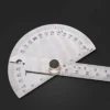 6fd4fad5f6d61582952bebb6e4ad60c4.webp New Stainless Steel 180 Degree Protractor Angle Ruler Rotary Measuring Tool