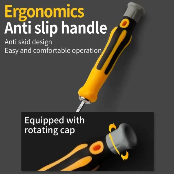 cn-11134207-7r98o-lv36c8ojsczx75.webp 12 In 1 Magnetic Screwdriver Set Cross Flat Shaped Screwdriver Head Multifunctional Precision Handheld Maintenance Tool