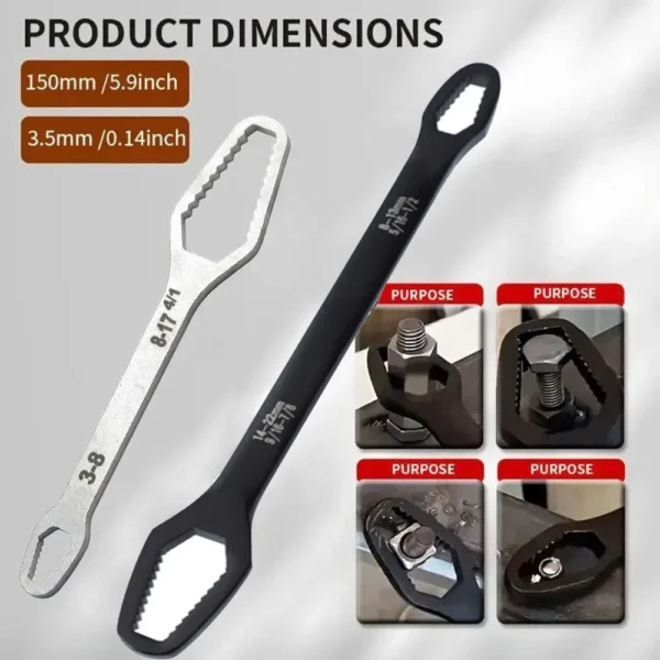 cn-11134207-7ras8-m2104xv427m3ea.webp Multifunctional Torx Wrench Self Tightening Universal Adjustable Wrenchs Double Head Multi Purpose Spanner