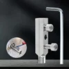 Broken Head Screw Extractor Versatile Easy Handling Sink Bathroom Wrench for Sink Water Faucet Washing Basin Corner Bolts Valve