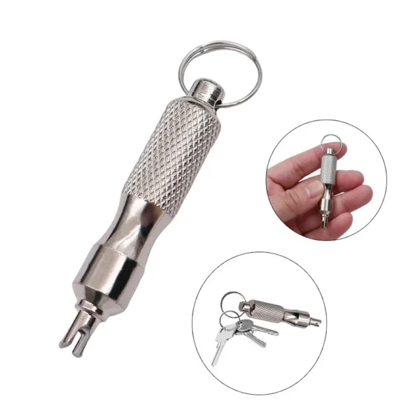 cn-11134207-7ras8-m81n8vm6jy1pbf.webp Universal Tire Repair Screwdriver Antirust Stainless Steel Tyre Valve Core Remover Tool with Key Ring Tire Valve Wrench