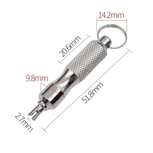 cn-11134207-7ras8-m81n8vm6jyeqca.webp Universal Tire Repair Screwdriver Antirust Stainless Steel Tyre Valve Core Remover Tool with Key Ring Tire Valve Wrench