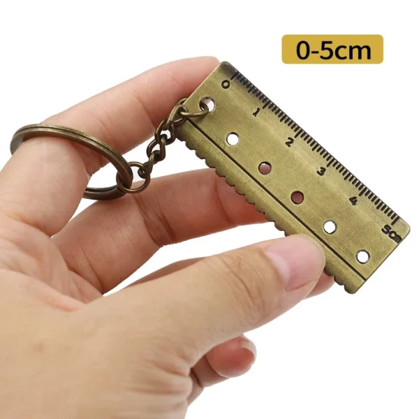 d538f5ca8a7a53a8fbe910f8eda2bf59.webp Keychain Pendant Special Simulation Mini Vernier Caliper Keychain Zinc Alloy Keychain Chain Tool Pendant Portable Tool