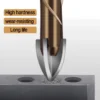Cross Hex Hole Saw Tile Glass Cement Metal Ceramic Wood Plastic Alloy Triangle Drill Bit Size 3mm 4mm 5mm 6mm 8mm 10mm 12mm