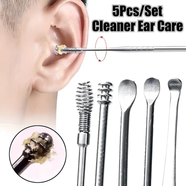sg-11134201-23010-lfek6bhn8ymv38.webp 5Pcs Stainless Wax Curette Remover Cleaner Ear Care
