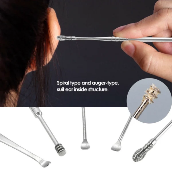 sg-11134201-23010-ya3ajihn8ymv79.webp 5Pcs Stainless Wax Curette Remover Cleaner Ear Care