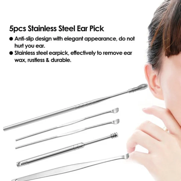 sg-11134201-23010-z6r65lhn8ymv6a.webp 5Pcs Stainless Wax Curette Remover Cleaner Ear Care